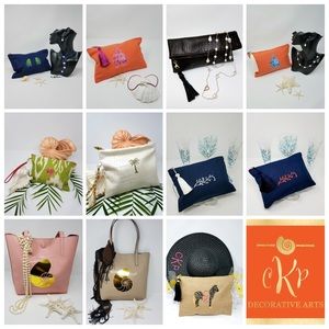 Chic Palm Beach Style Clutches!